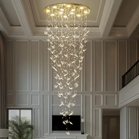 H102 Foyer Chandeliers for High Ceiling High Ceilings Chandeliers